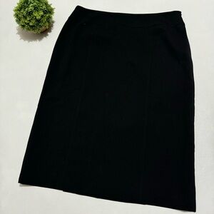 Lafayette 148 Classic Black‎ Long Modest Pencil Skirt Women’s Size 2